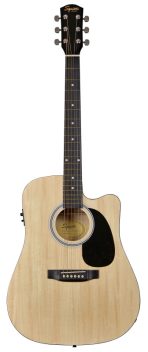 SQUIER by FENDER SA-105CE NAT