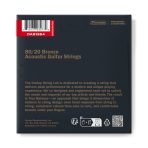 DUNLOP DAB1254 80/20 BRONZE ACOUSTIC GUITAR STRINGS (12-54) - Зображення 2