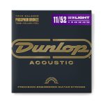 DUNLOP DAP1152 PHOSPHOR BRONZE ACOUSTIC GUITAR STRINGS (11-52)