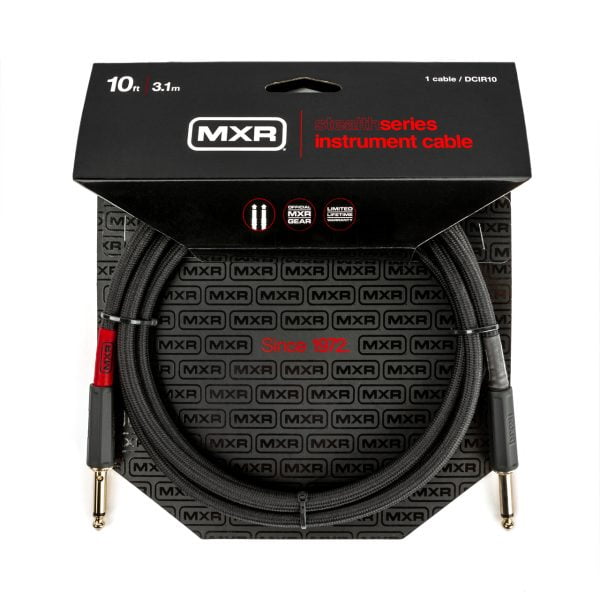 MXR STEALTH SERIES INSTRUMENT CABLE (10FT)