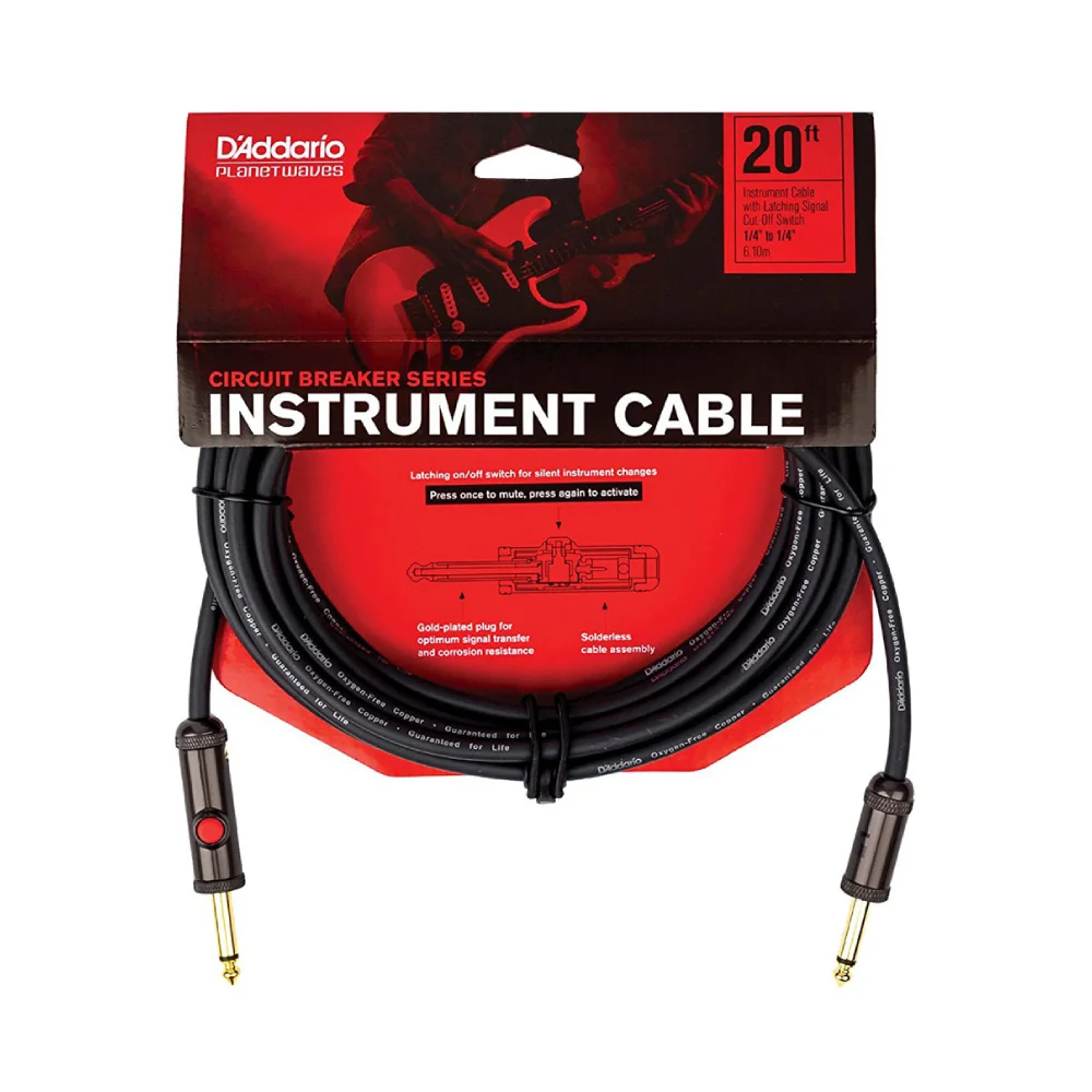 D'ADDARIO PW-AGL-20 CURCUIT BREAKER LATCHING SWITCH (6M) - Зображення 1