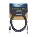 ROCKBOARD FLAT INSTRUMENT CABLE, STRAIGHT/STRAIGHT (300 CM)