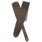 D'ADDARIO 25BL01 BASIC LEATHER GUITAR STRAP (BROWN)
