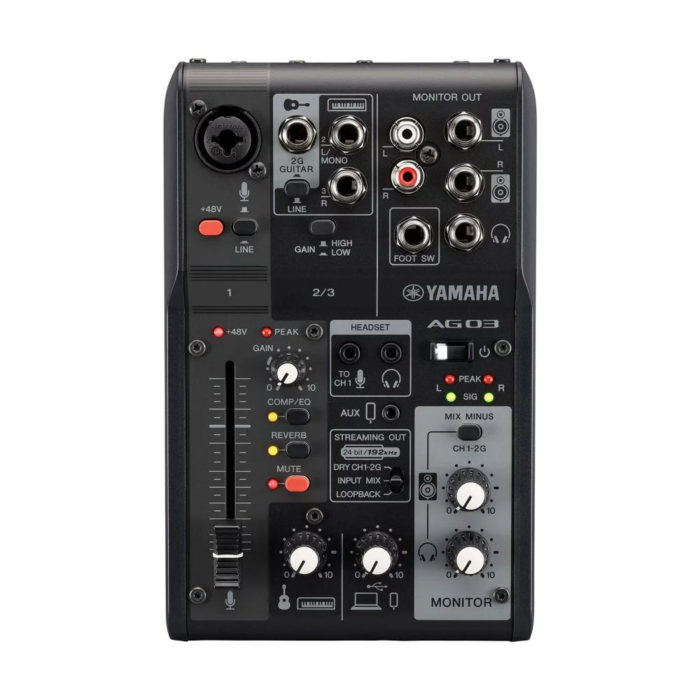 YAMAHA AG03MK2 (BLACK) - Зображення 1