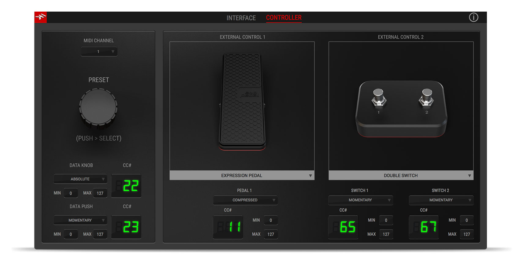 IK Multimedia AXE I/O контроллеры