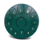 FZONE STD10I13N GREEN STEEL TONGUE DRUM
