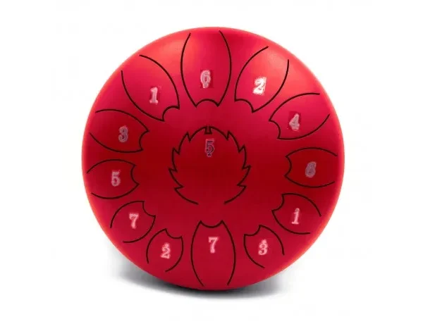 FZONE STD10I13N RED STEEL TONGUE DRUM
