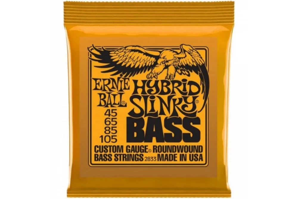 ERNIE BALL 2833 Hybrid Slinky Nickel Wound 4-String Bass 45/105 — изображение 1