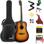 Donner Music Sunburst Acoustic Guitar