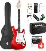 Donner Music DST-100 Electric Guitar Kit Red