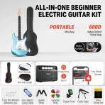 Donner Music DST-100 Electric Guitar Kit Lake Blue - Зображення 2