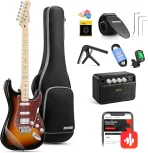 Donner Music DST-152 Electric Guitar Kit Sunburst