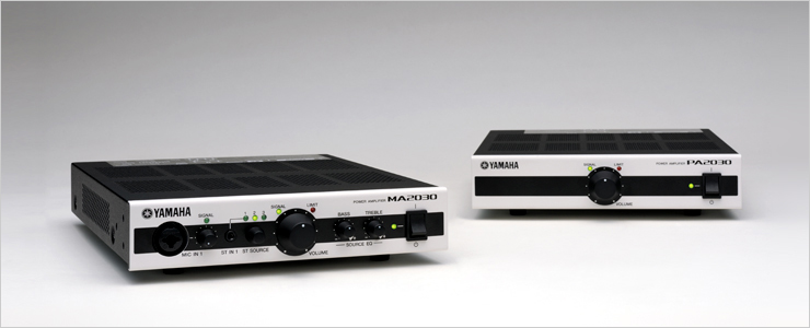 Yamaha MA2030 PA2030 усилители мощности для инсталляций купить