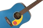FENDER CD-60S FSR BLUE PEARL w/YELLOW PICKGUARD - Зображення 3