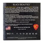 DR Strings BLACK BEAUTIES Electric - Extra Heavy 7-String (11-60) — изображение 2
