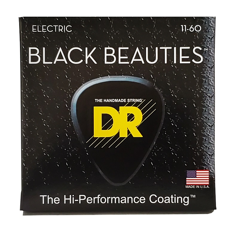 BKE7-11-Front.64c0fd3d07787 (1) DR Strings BLACK BEAUTIES Electric - Extra Heavy 7-String (11-60) — изображение 1