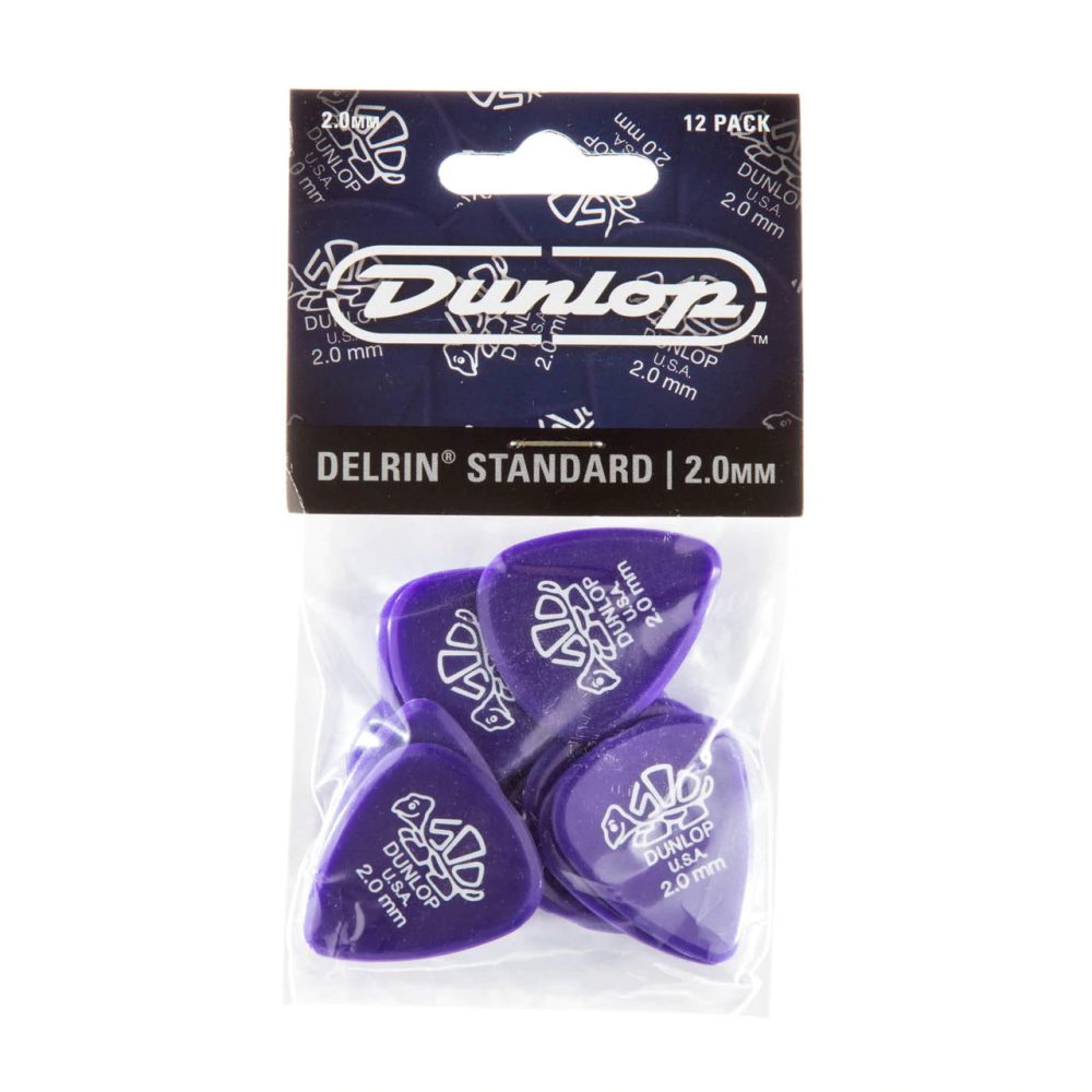 DUNLOP DELRIN 500 PICK 2.0MM — изображение 2
