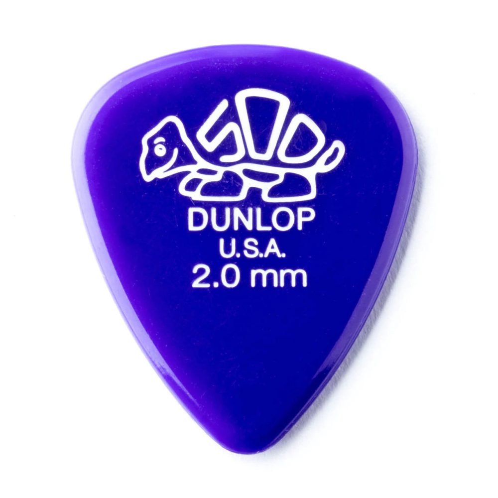 DUNLOP DELRIN 500 PICK 2.0MM — изображение 1
