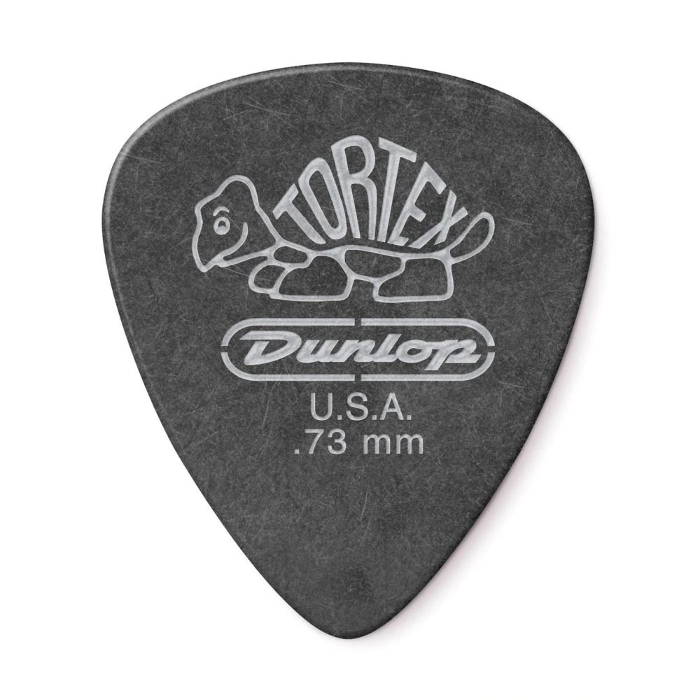 DUNLOP TORTEX PITCH BLACK STANDARD PICK .73MM — изображение 1
