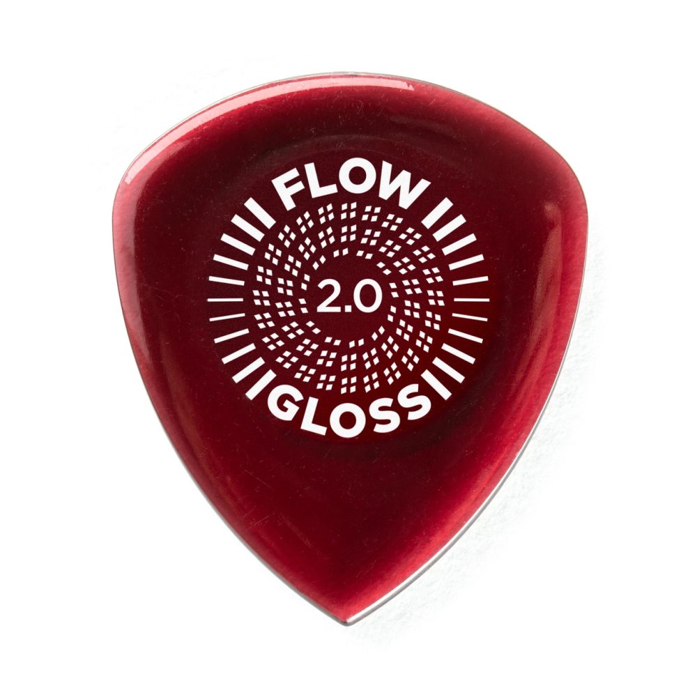 DUNLOP FLOW GLOSS PICK 2.0MM — изображение 1