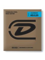 DUNLOP DBFS45125 STAINLESS STEEL FLATWOUND BASS (45-125)