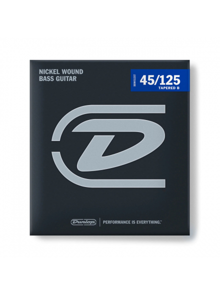 DUNLOP DBN45125T NICKEL PLATED STEEL MEDIUM 5-STRING TAPERED B (45-125)