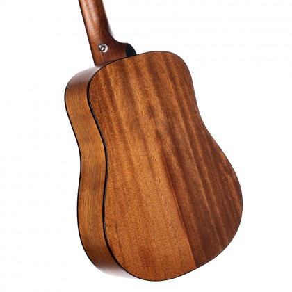 Нижняя дека и обечайка из красного дерева