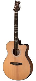 PRS SE A50E (Natural w/ Black Gold Burst)