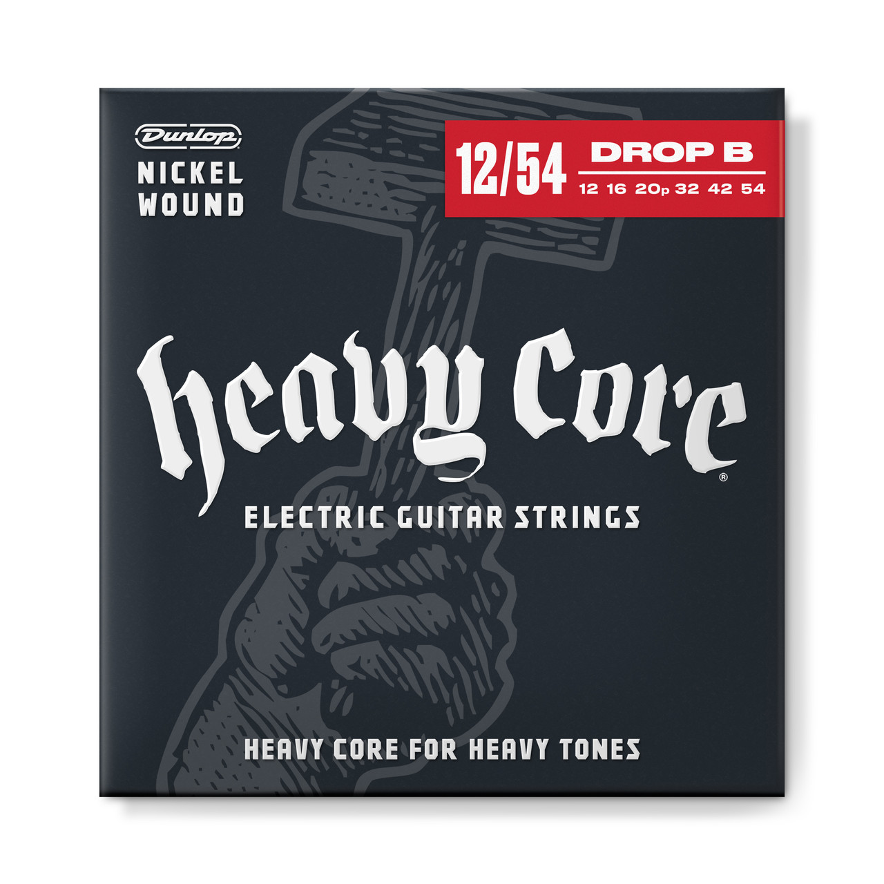 00046_1.jpg DUNLOP DHCN1254 HEAVY CORE ELECTRIC GUITAR STRINGS (12-54) — изображение 1
