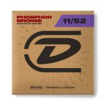 DUNLOP DAP1152 PHOSPHOR BRONZE ACOUSTIC GUITAR STRINGS (11-52) - Зображення 4