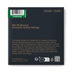 DUNLOP DAB1048 80/20 BRONZE ACOUSTIC GUITAR STRINGS (10-48) - Зображення 2