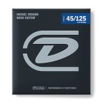 DUNLOP DBN45125 NICKEL WOUND BASS STRINGS 45-125 | 5-STRING