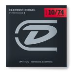 DUNLOP DEN1074 NICKEL WOUND ELECTRIC GUITAR STRINGS 10-74 | 8-STRING - Зображення 4