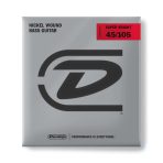 DUNLOP DBSBN45105 SUPER BRIGHT NICKEL (45-105)