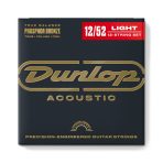 DUNLOP DAP1252J PHOSPHOR BRONZE ACOUSTIC GUITAR STRINGS 12-STRING SET (12-52)