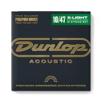 DUNLOP DAP1047J PHOSPHOR BRONZE ACOUSTIC GUITAR STRINGS 12-STRING (10-47)