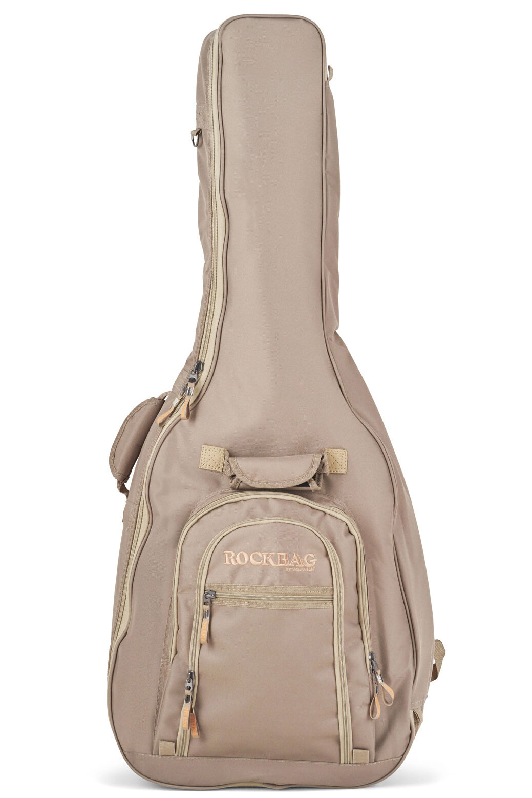 00023_1.jpg ROCKBAG RB20449 K Student Line Cross Walker - Acoustic Guitar Gig Bag - Khaki — изображение 1