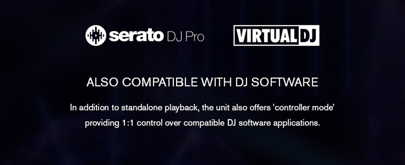 Елементи керування Numark Mixstream Pro+