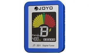 Joyo JT-301 Blue тюнер для гітари баса скрипки та укулеле