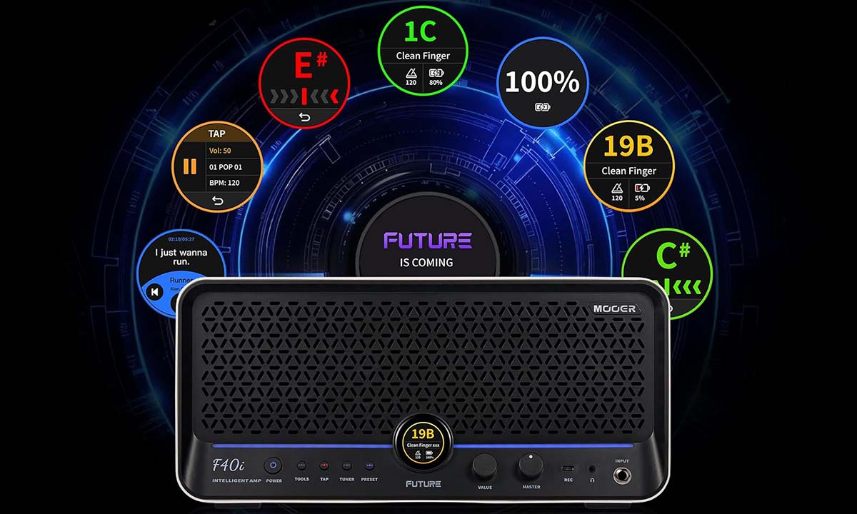 Mooer F40i (Phantom Black)